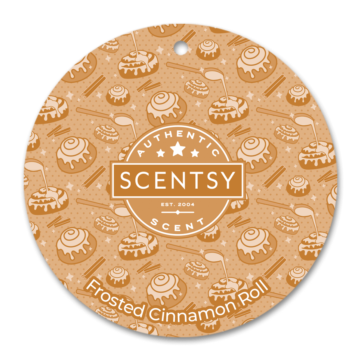 Frosted Cinnamon Roll Scent Circle
